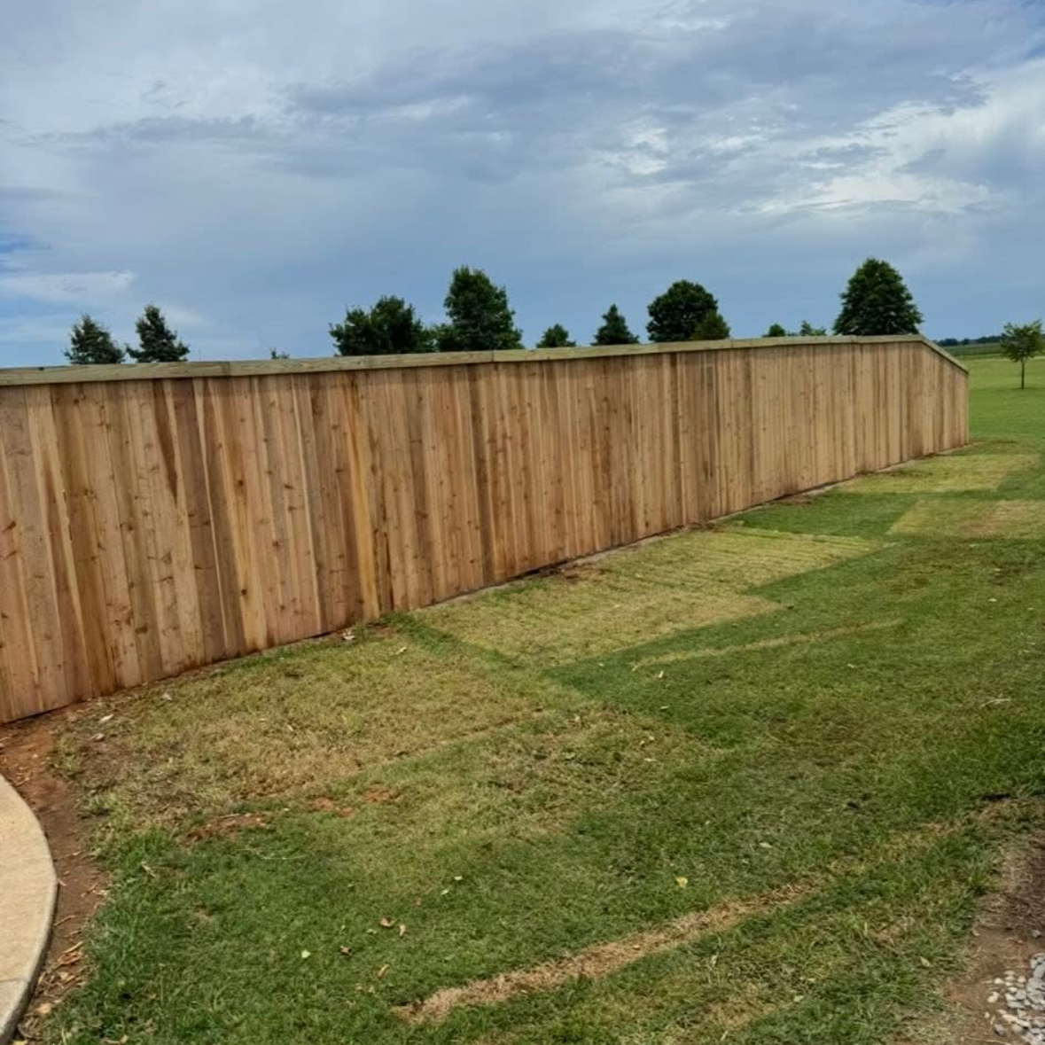 Classic Wood Privacy Fencing